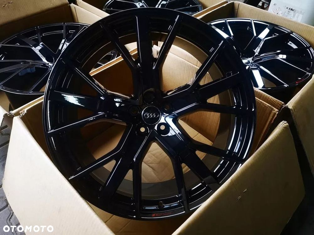 FELGI Audi q7 sq7 q8 SQ8 RSQ8 rs6 rs7 22'' BLACK - 11