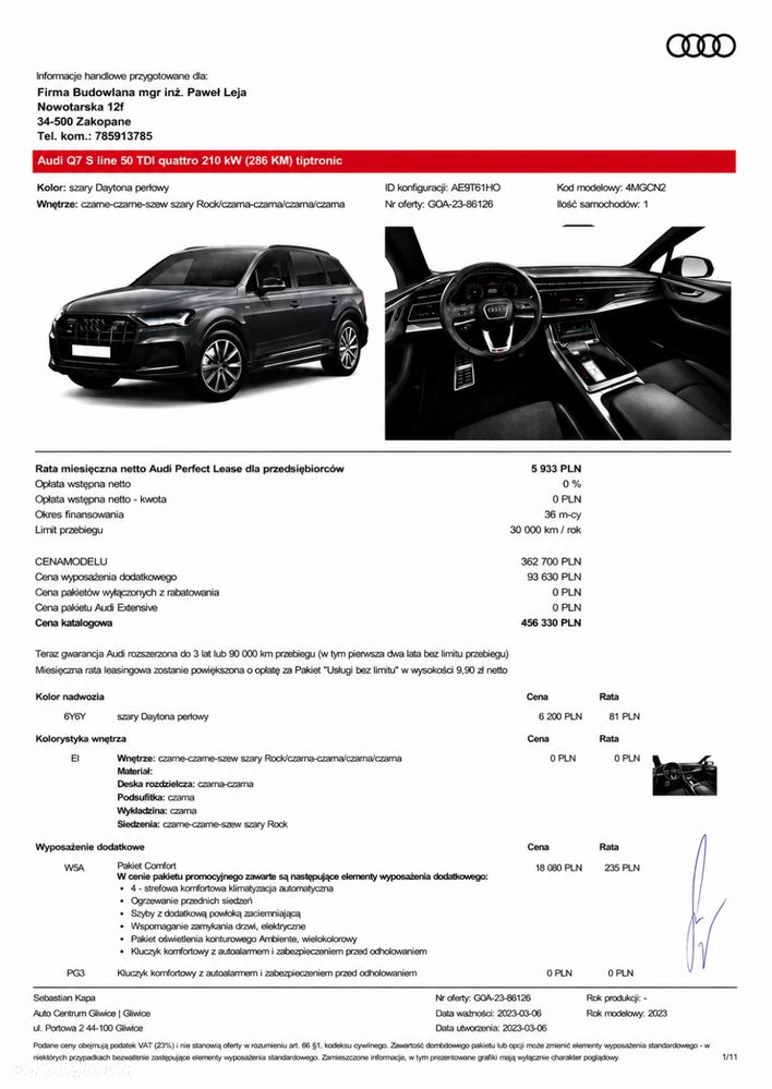Audi Q7 50 TDI mHEV Quattro S Line Tiptr - 10