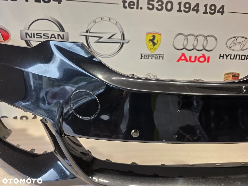 BMW G30 M-PAKIET 17- ZDERZAK PRZEDNI PRZÓD NA 6xPDC ŁADNY KOLOR CZARNY METALIK NR 51118064928 / 8064928 NR AUKCJI NZ2068 NZ2068/2 !!! - 10