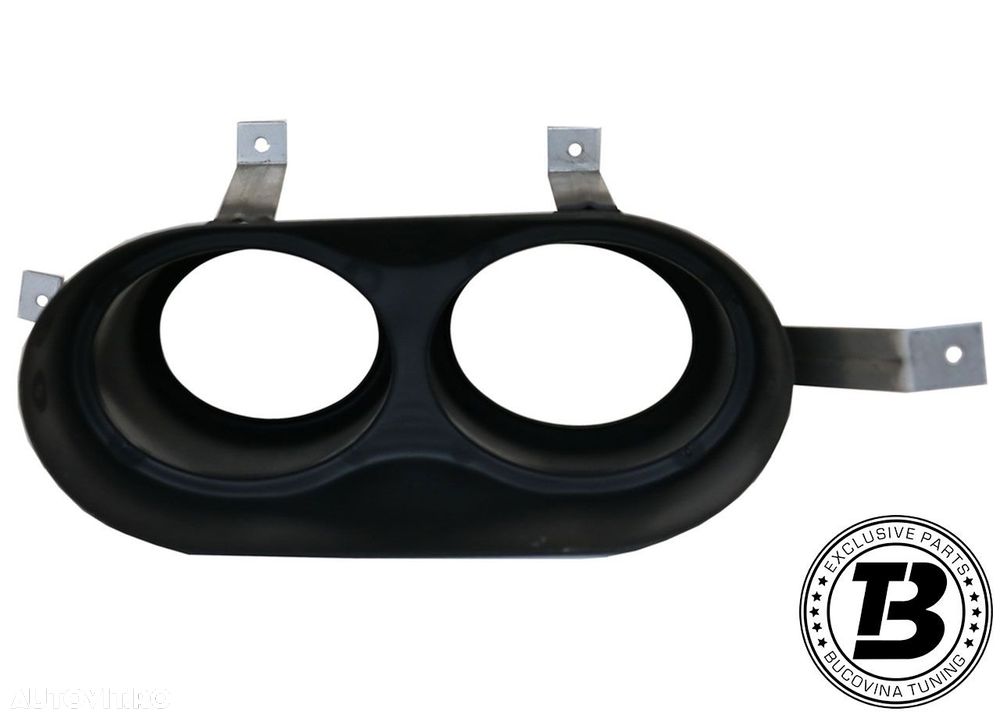 Difuzor Bara Spate cu Ornamente compatibil cu Audi Q5 FY SQ5 Design - 11