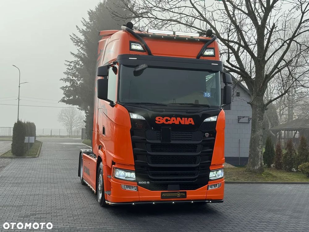 Scania 500 S / ACC / CAŁA NA PODUCHACH / OBRACANY FOTEL / RETARDER/ DUŻA NAVI / VIRTUAL KOKPIT / Z NIEMIEC - 14
