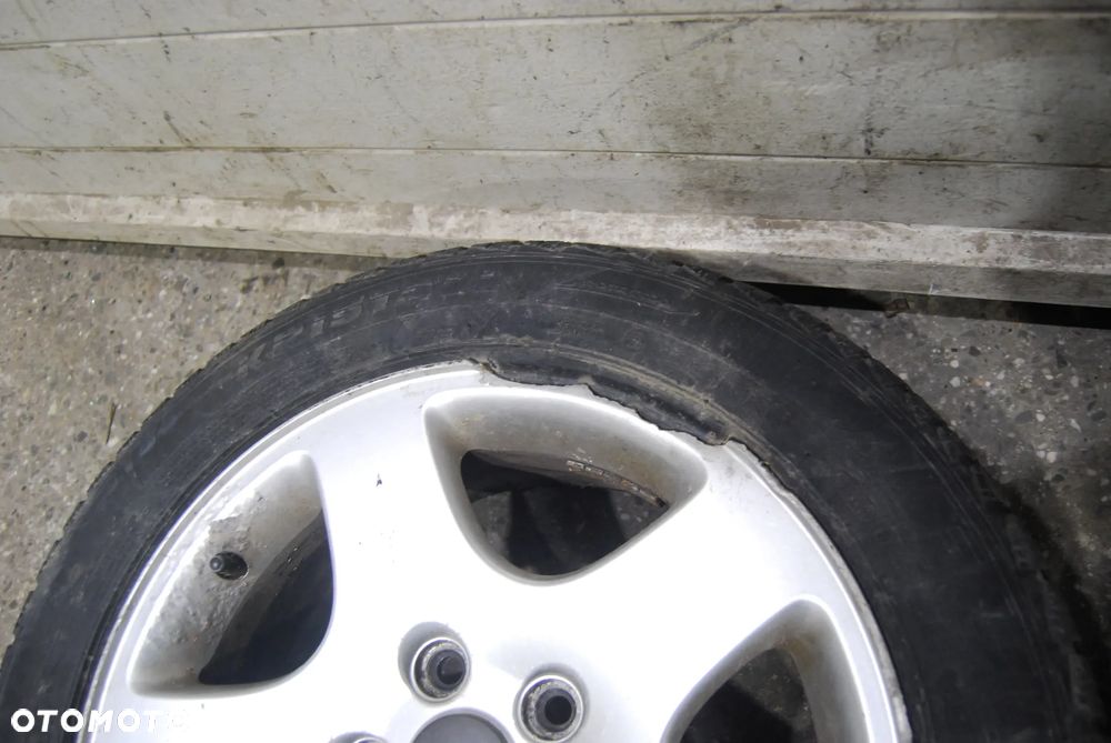 KOŁA FELGI ALUMINIOWE 8D0601025C 5X112 ET45 7J 205/55R16 OPONY ZIMOWE AUDI A6 C5 A4 B6 VW SEAT SKODA - 5