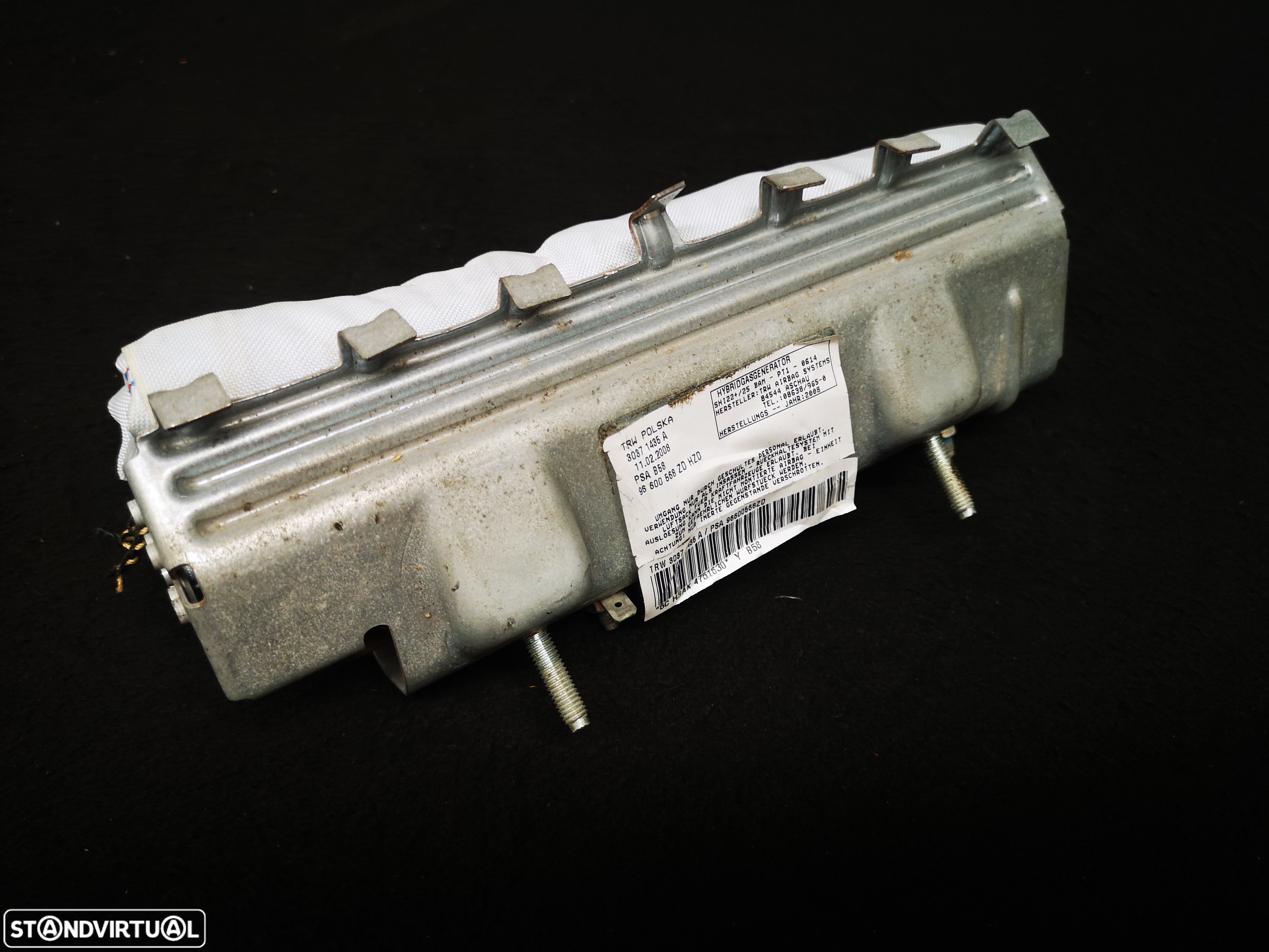 Airbag de joelhos Citroen ds3  2012+ - 3
