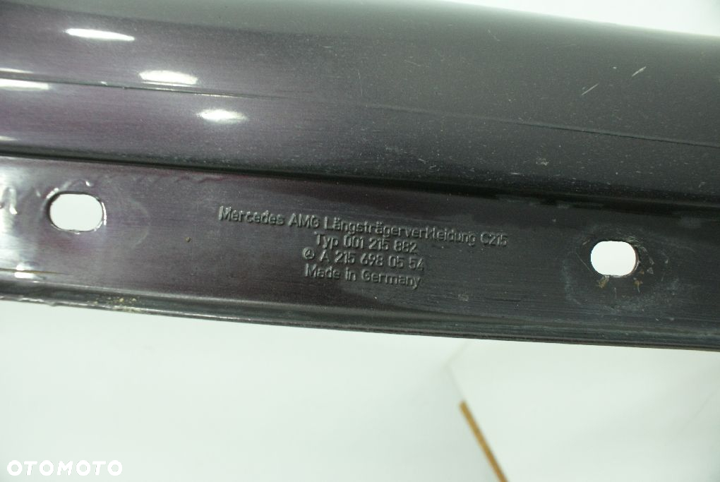 LISTWA PROGOWA PROG AMG LEWA MERCEDES CL W215 - 4
