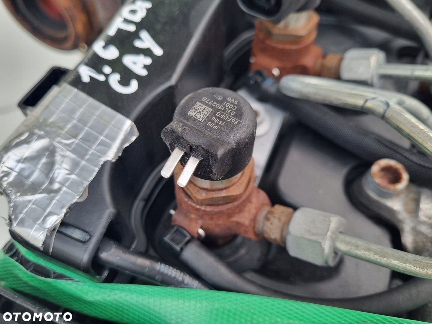 SILNIK KOMPLET Audi A3 II 8V 1.6 TDI 90KM ładnie palił CAY CAYB - 6