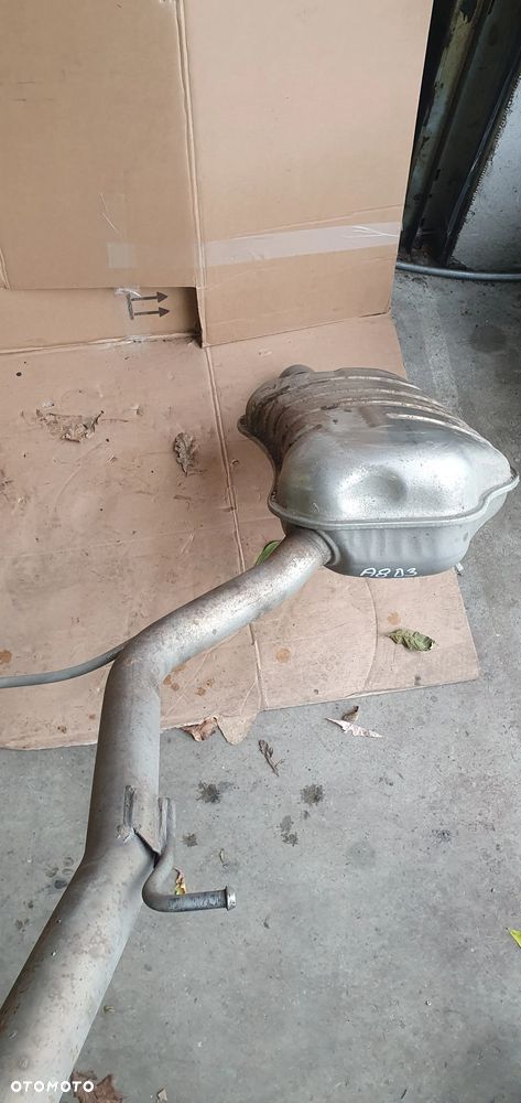 Tłumik końcowy wydech tłumiki Audi A8 D3 4.2 TDI 4E0253611AE 4E0253612M - 5