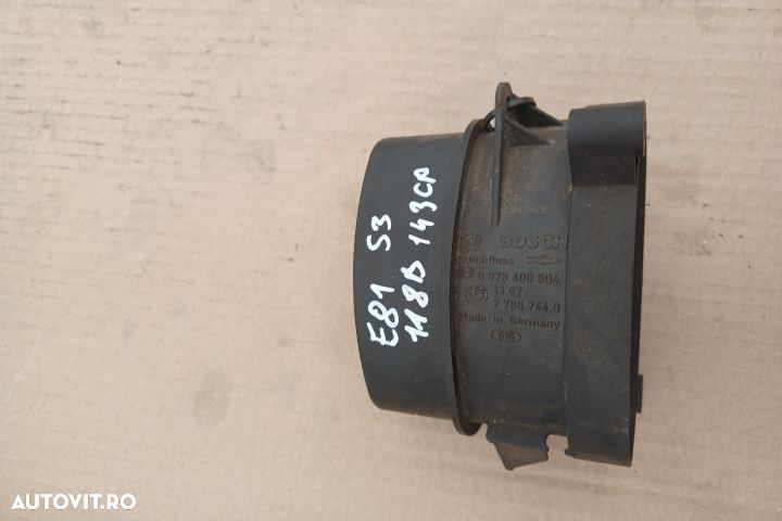 Debitmetru aer 118D 143CP 0928400504 7788744 MX1253 BMW Seria 1 E81/E - 1