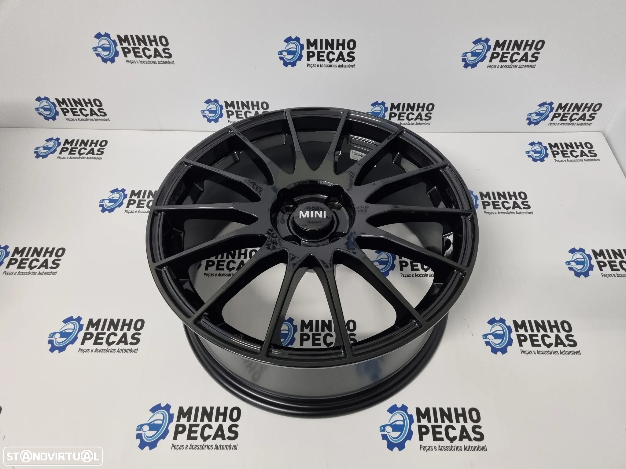 Jantes Look Mini em 17 (4x100) Preto Brilho - 7
