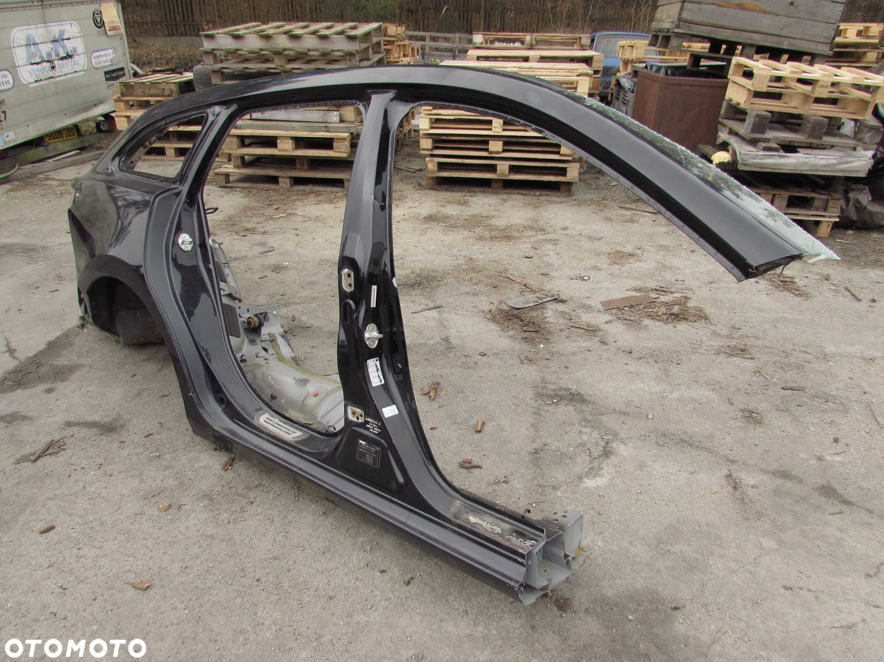 MAZDA 6 GJ KOMBI 12-17 CWIARTKA BLOTNIK SLUPEK TYL PRAWY 41W - 8