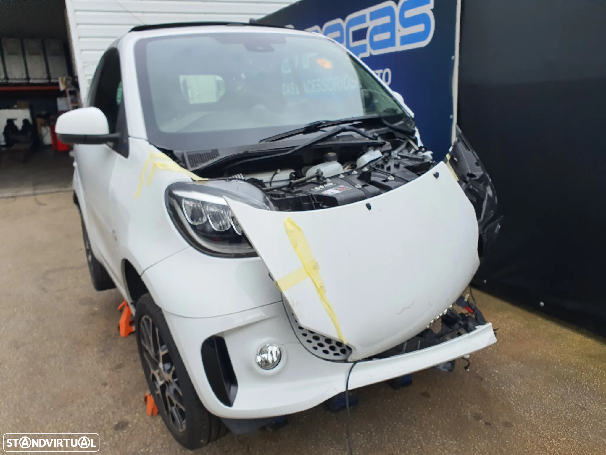 Smart Fortwo 3 Cabrio electric para peças - 3