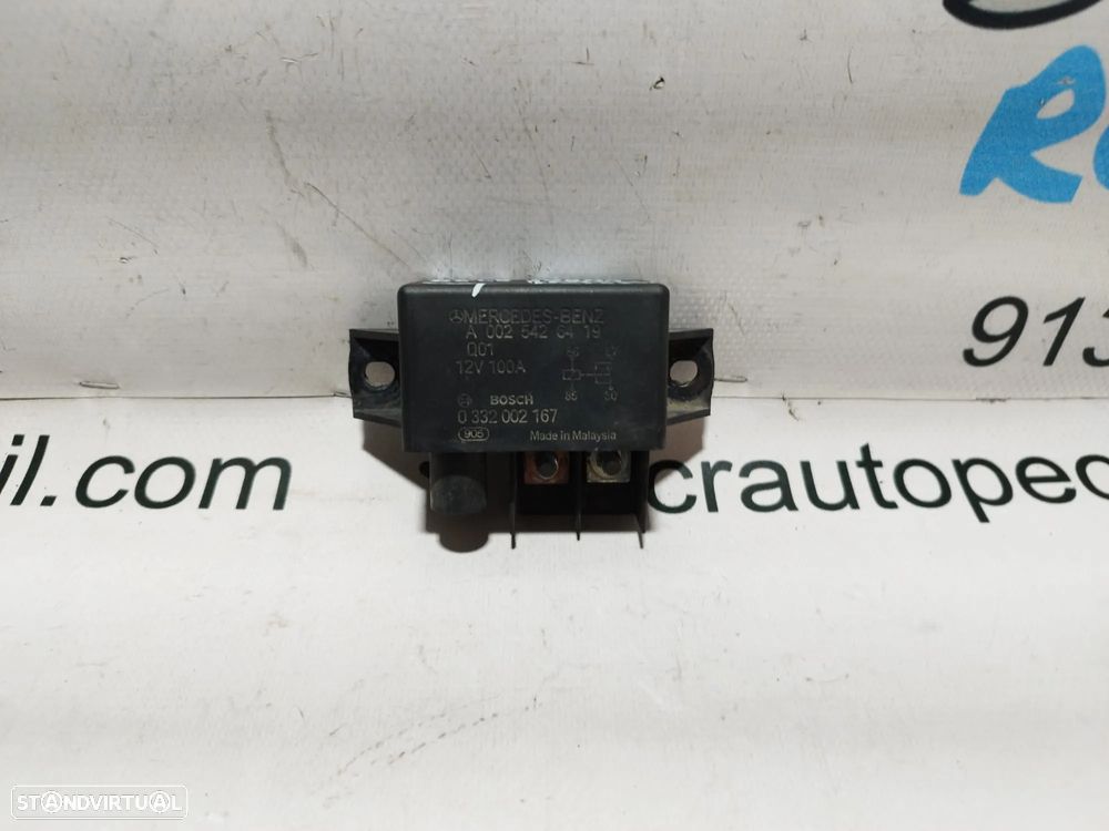 RELÉ SOBRECARGA BATERIA CAIXA DISTRIBUIÇÃO FUSÍVEIS MERCEDES CLASS CLASSE E W211 280CDI 0332 002 167 - 4