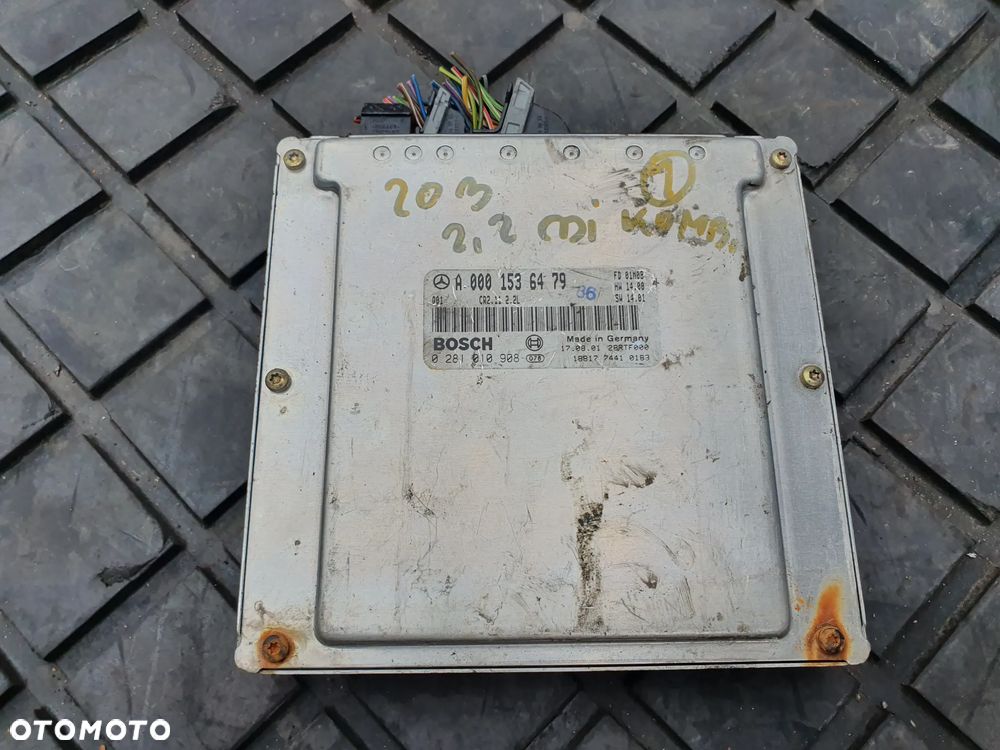 MERCEDES W203 2.2 CDI KOMPUTER SILNIKA A0001536479 C KLASA - 1