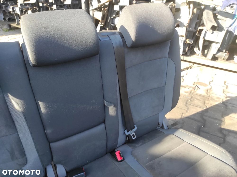 VW GOLF 5 6 PLUS FOTELE TAPICERKA SIEDZENIA KOMPLET SPORTY ALCANTARA STOLIKI KANAPA WYSYŁKA !!!! - 11