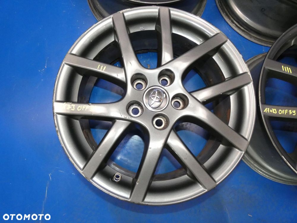 TOYOTA VERSO AVENSIS FELGI ALUMINIOWE 17'' R17 5X114.3 KOMPLET - 4