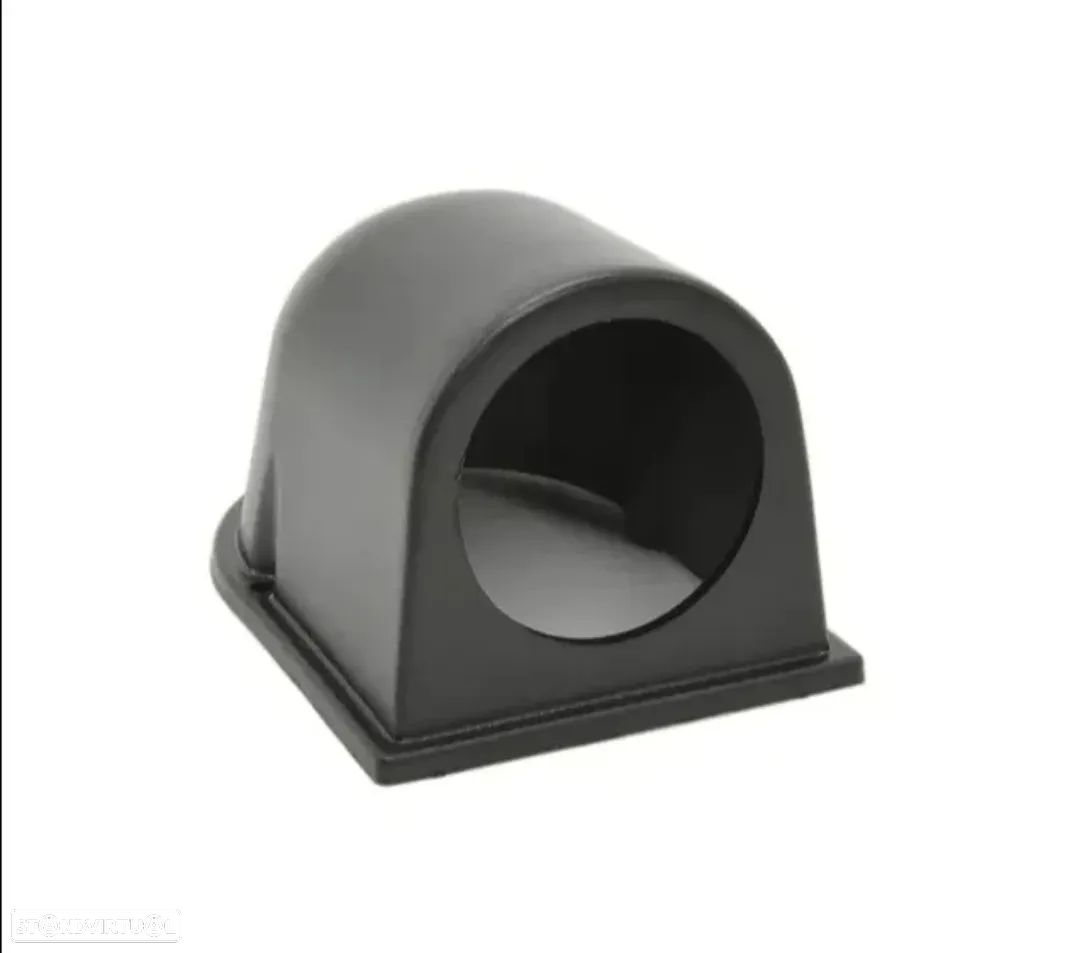 Suporte 1 manómetro 52mm - Preto - 1