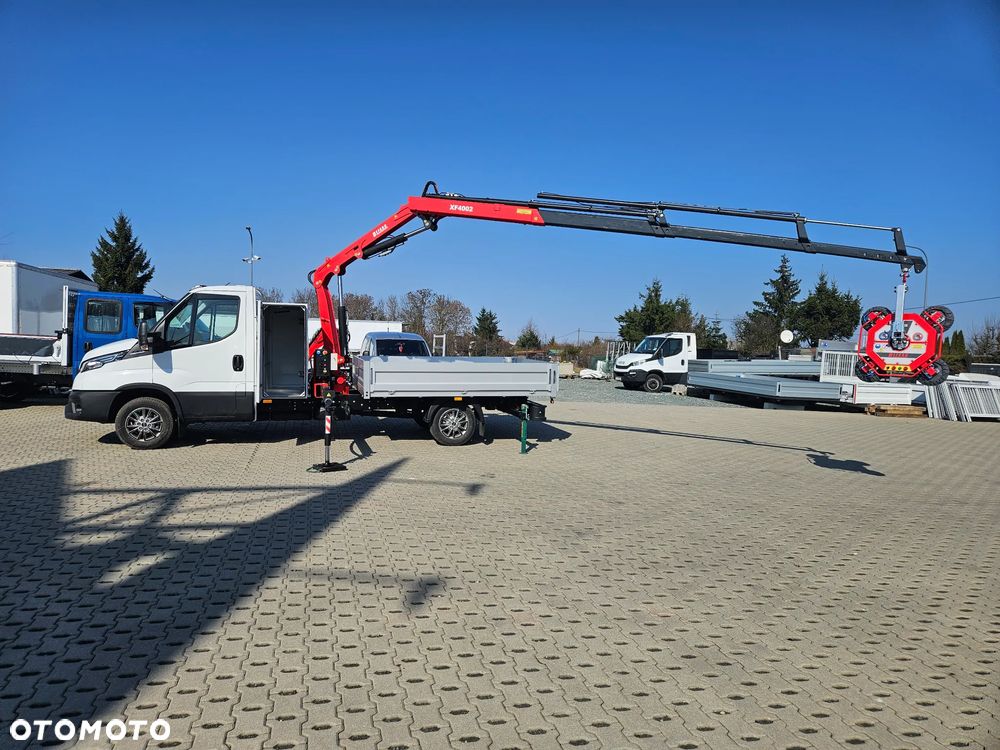 Iveco daily 50c/35c żuraw, HDS, zestaw do montażu okien, szkła, kamienia, płyt - 11