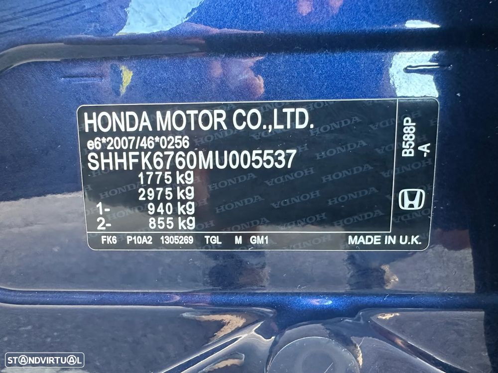 Honda Civic 1.0 i-VTEC Elegance - 14