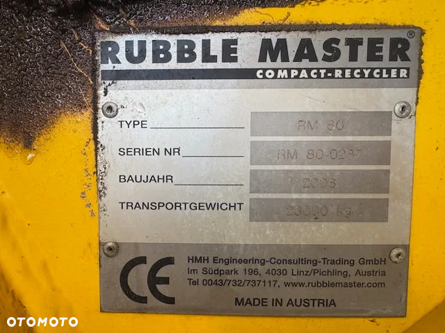 Inny RUBBLE MASTER RM 80 - 11