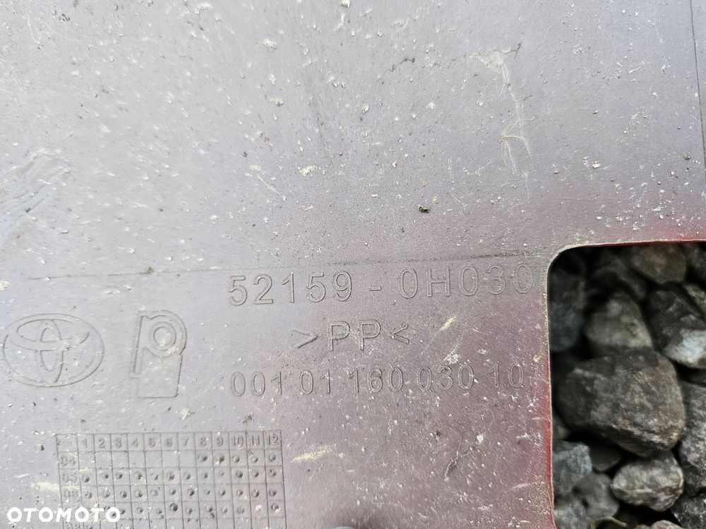 TOYOTA AYGO I 05-08 ZDERZAK TYLNY TYŁ - 8