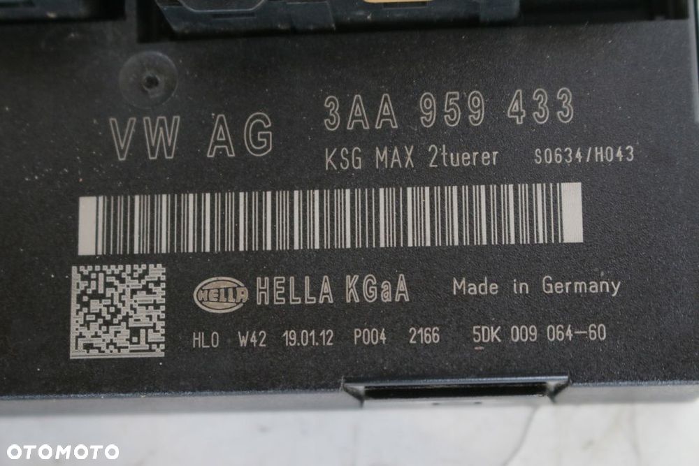 MODUŁ KOMFORTU PASSAT B7 3AA959433 - 4