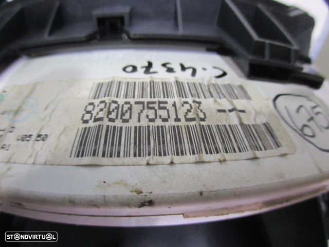 Display Relogio 8200755123 RENAULT MEGANE 2 2008 1.5DCI 106CV 3P PRETO - 6