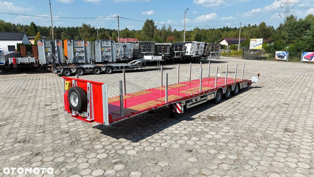 Inny TELEMEGA - naczepa platforma rozciągana - koła 17,5 12T! - kontenery - maszyny ADR EX III - 10