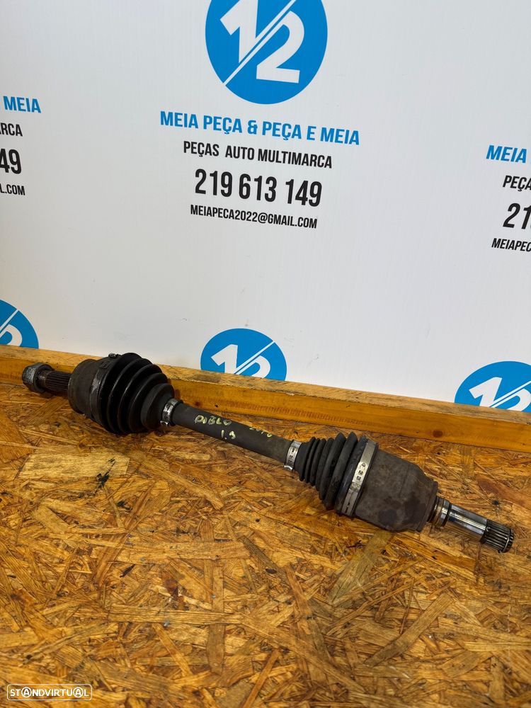 Transmissão esquerda Fiat Doblo 1.3 Multijet de 2018 - 1