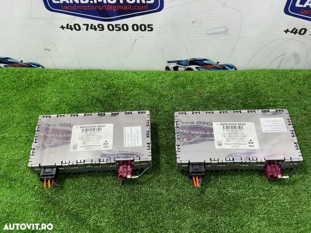 AMPLIFICATOR RADIO (2. BUC) MERCEDES BENZ C250 C204 W204 CDI 2.2 DIESEL 2012 2008-2014 MERCEDES BENZ C220 C204 W204 CDI C-CLASS COUPE 2.2 DIESEL 2013 2008-2014 COD OEM A1669003407 A1669003602 - 2