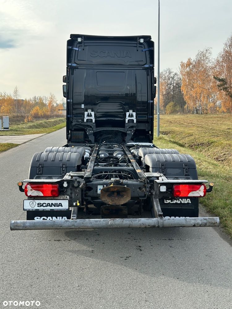 Scania S450 6x2 Rama Rozstaw 5m Poduszki przód Bogata Opcja Laweta BDF - 16