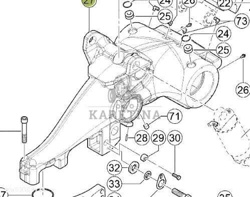 Claas Lexion 740 750 760 Obudowa Rama Gąsienic Gumowych 0017001786    00 1700 178 6 - 2