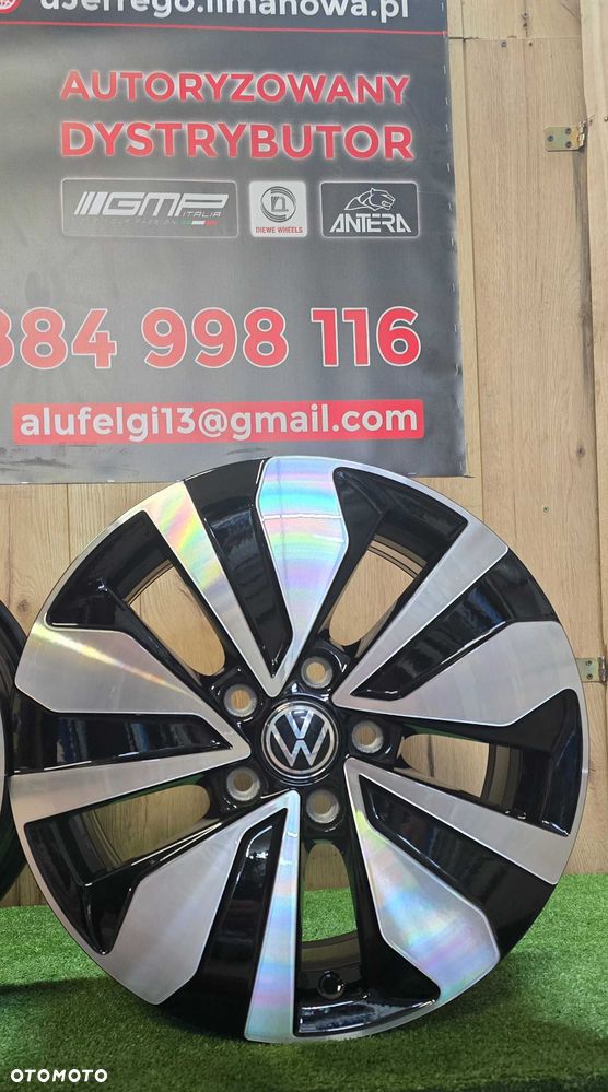 Nowe oryginalne alufelgi VW 16x5x112 - Beetle,Caddy,Golf,Passat, T-roc - 8
