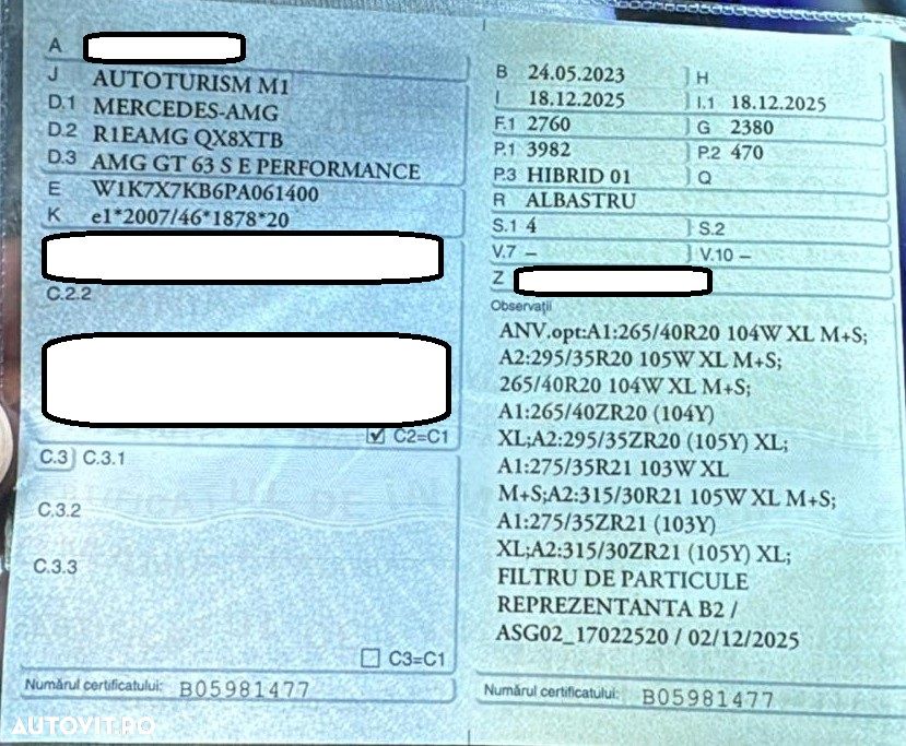 Mercedes-Benz AMG GT 4-door Coupe - 20