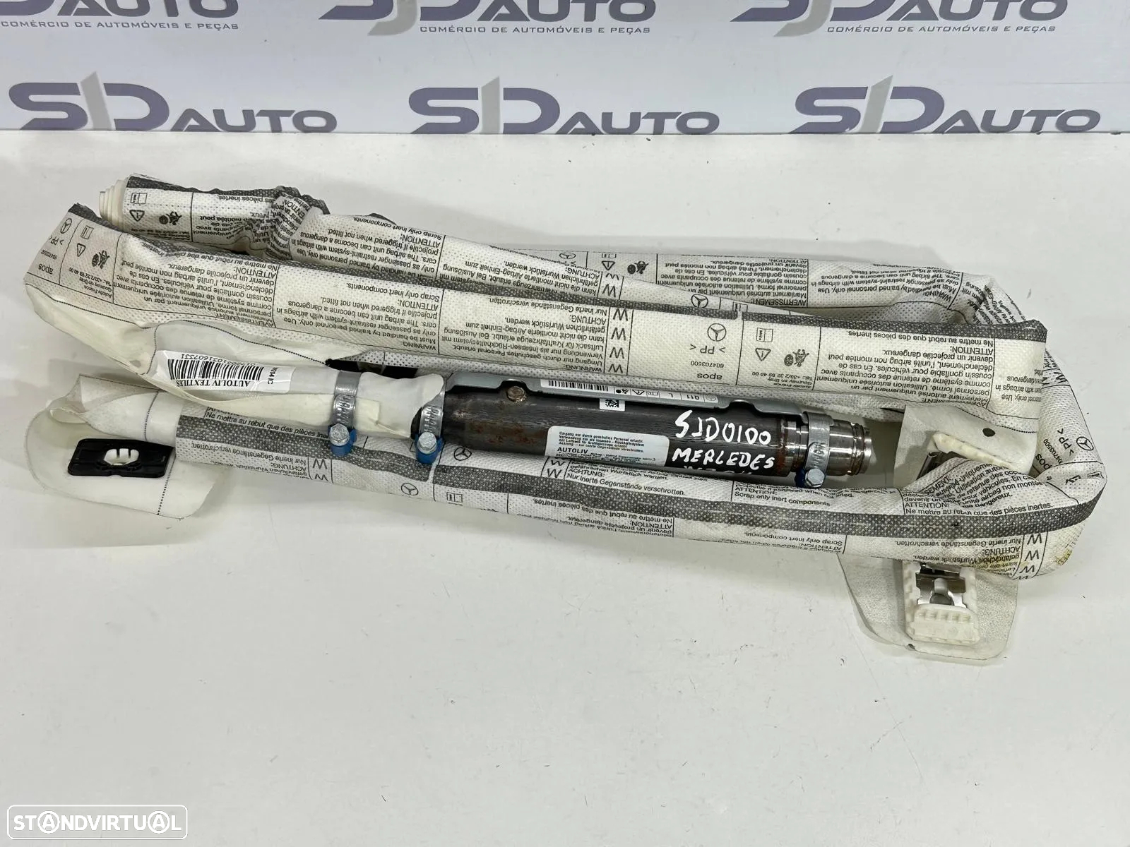 Airbag Cortina Direito / Esquerdo - Mercedes C-Class (W204) - 5