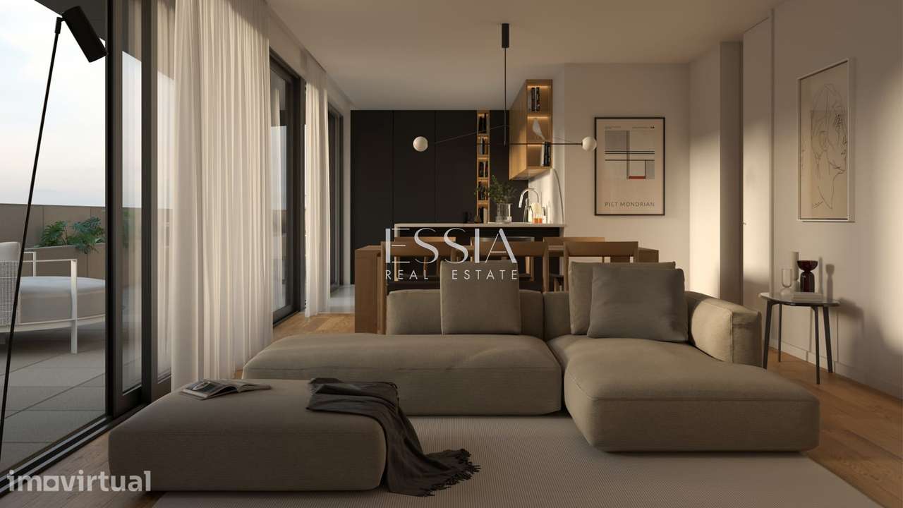 T2 com 2 Varandas em Empreendimento de Luxo em Paranhos - Grande imagem: 3/9