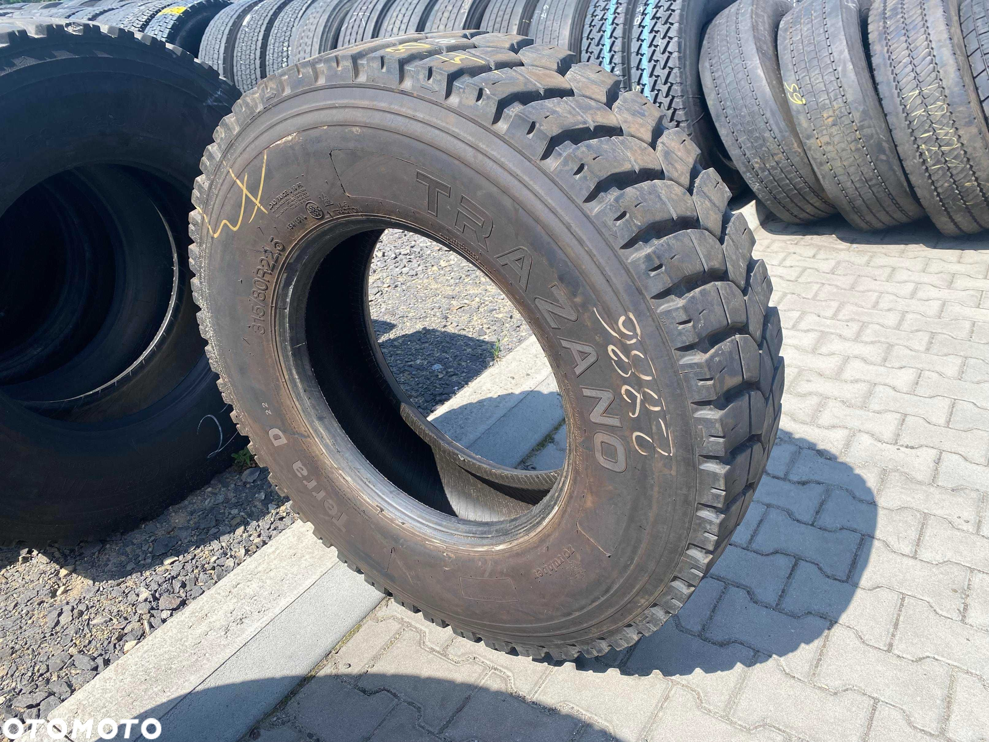 Opona 315/80R22.5 TRAZANO TERRA D22 Naczepowa 15-16mm - 4