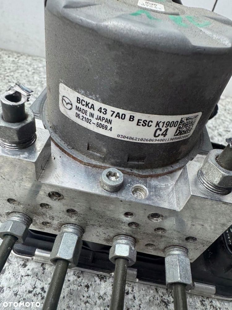 pompa abs hamulcowa mazda 3 iv bp 2019-2025 bcka 43 7a0 b - 2