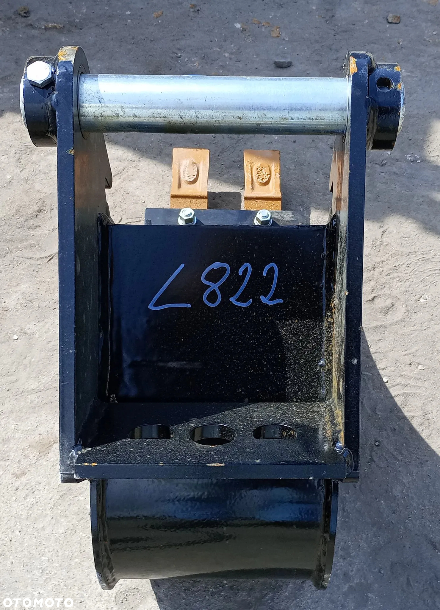 ŁYŻKA KOPIĄCA z zębami 9" do minikoparki - 4