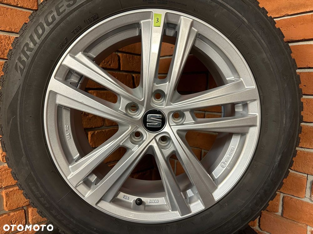 Koła Felgi 17 5x112 Seat TARRACO Oryginał Zimowe TIGUAN KAROQ Q3 - 4