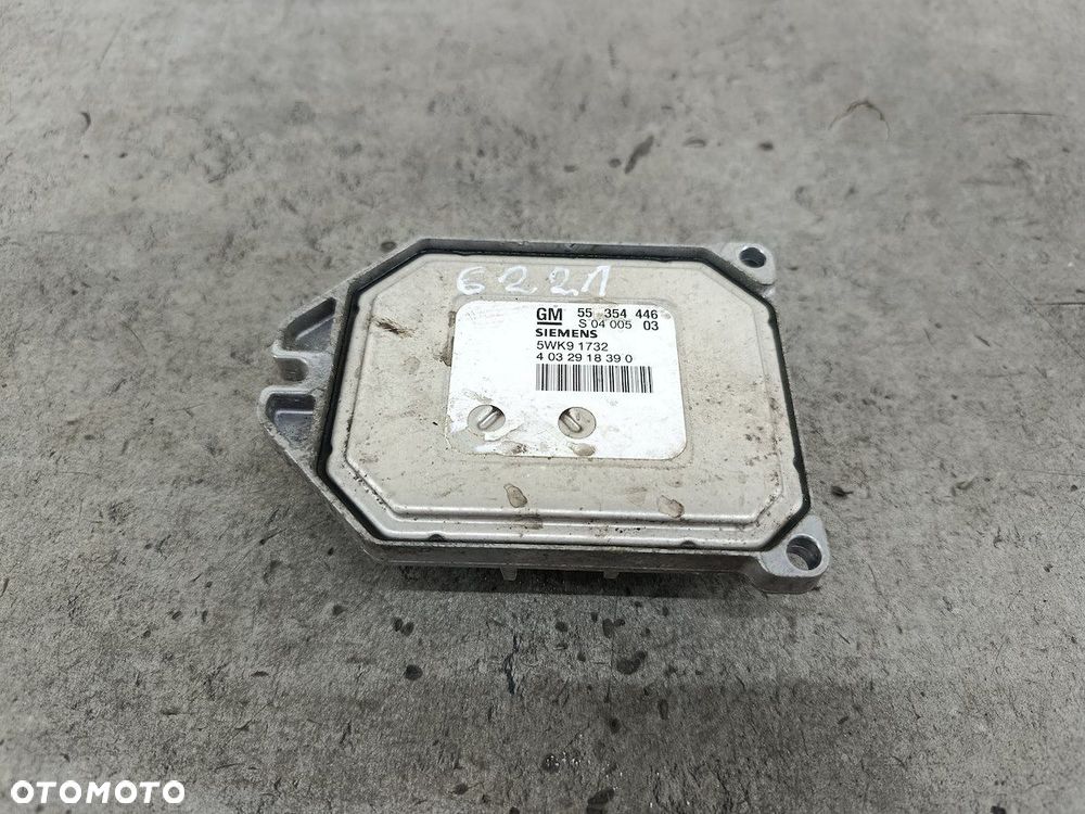 KOMPUTER, STEROWNIK OPEL TIGRA II 55354446  S0400503  5WK91732 1.8 16V - 3