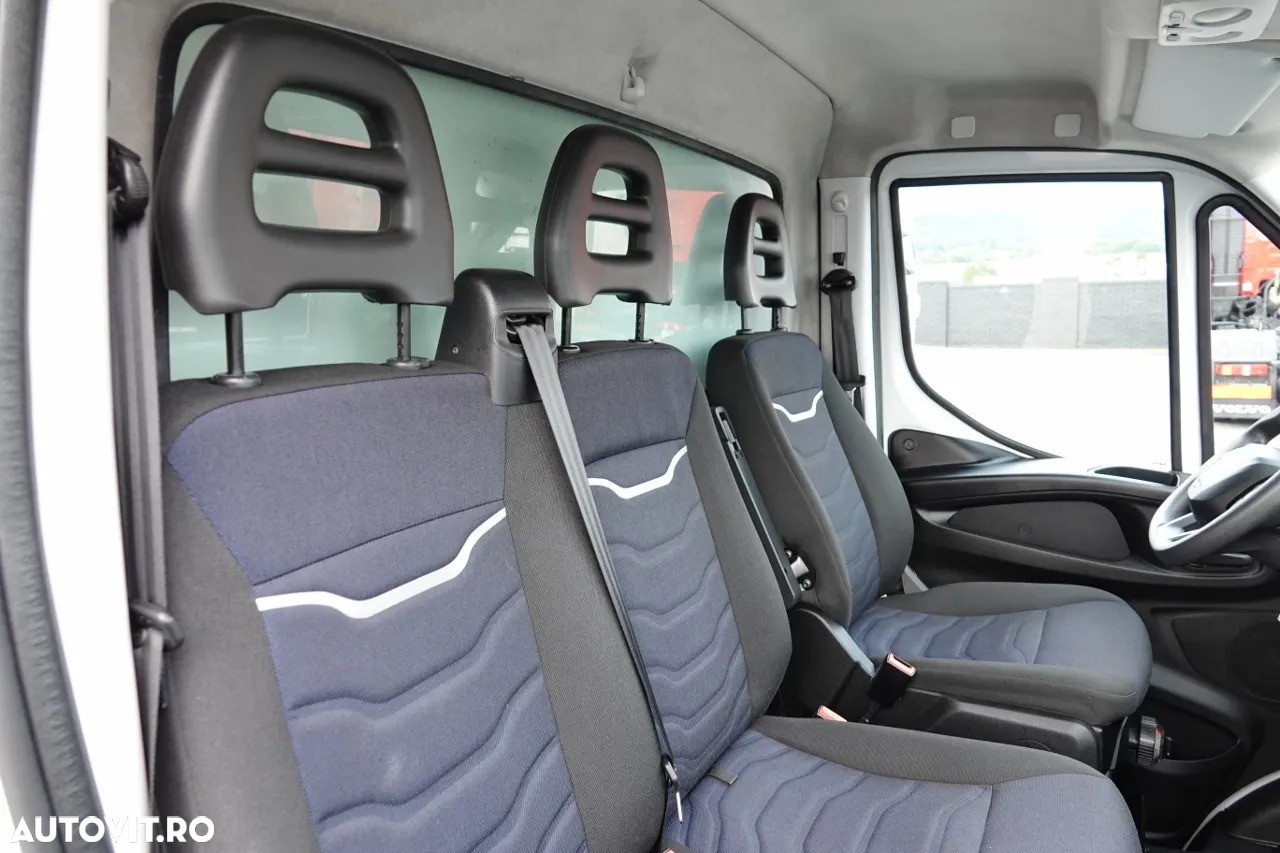 Iveco DAILY 3.0 D / CONTAINER / 2021 / TWIN / 750 KG LIFT / IMPORTAT / CONTRACT POST-SERVICE - 31