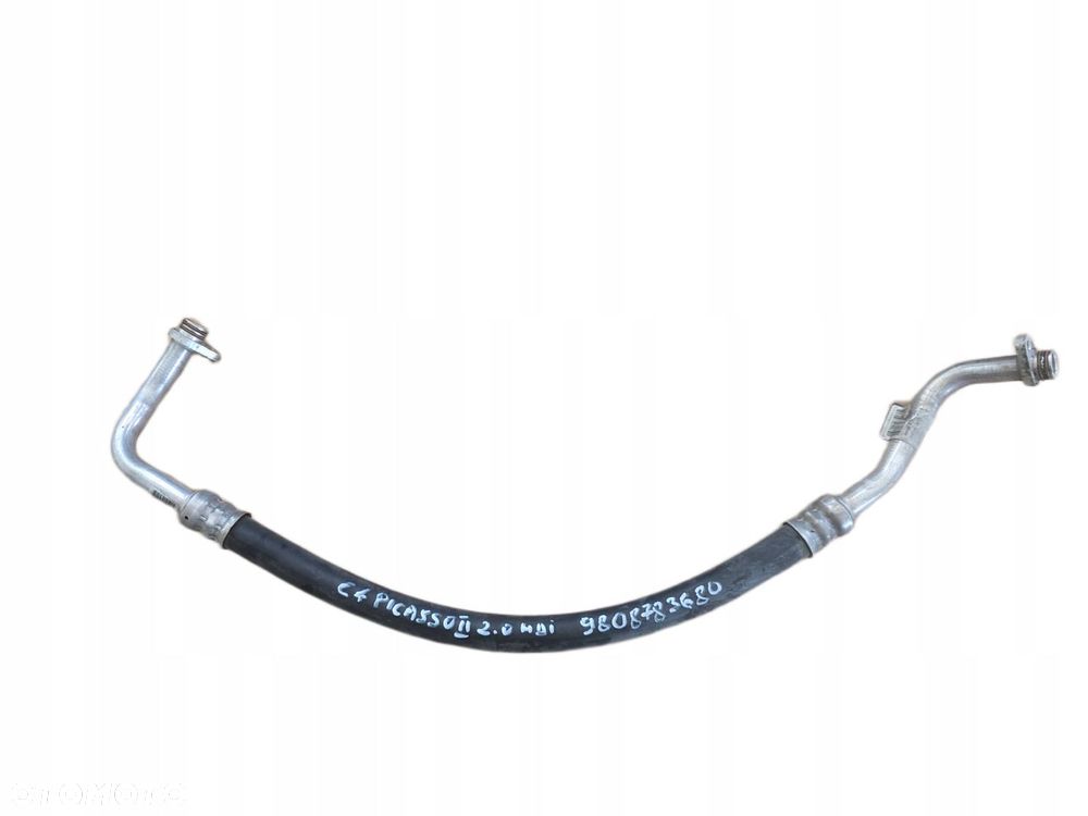 WĄŻ RURKA PRZEWÓD KLIMATYZACJI PEUGEOT 208 C3 C4 PICASSO 9808783680 - 1
