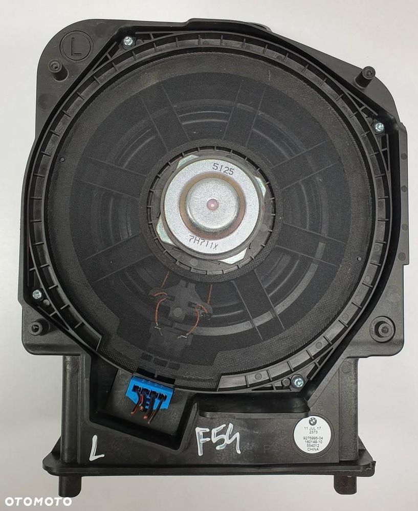 GŁOŚNIK SUBWOOFER LEWY MINI COOPER CLUBMAN F54 9275995 - 1