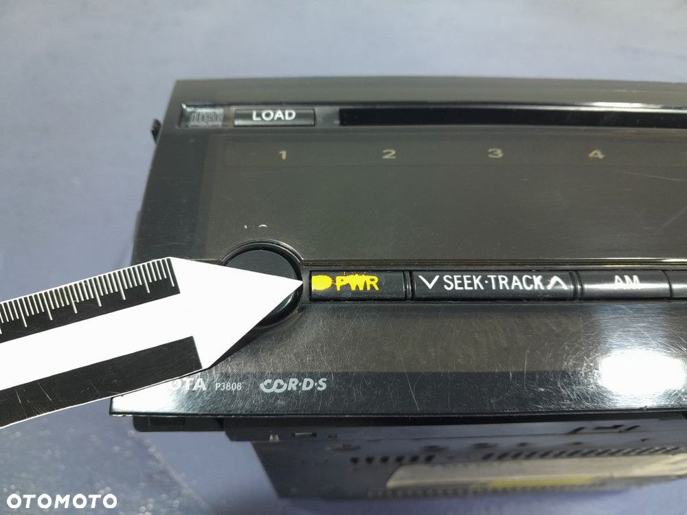 TOYOTA PRIUS II 03- RADIO RADIOODTWARZACZ CD 86120-47231 - 7