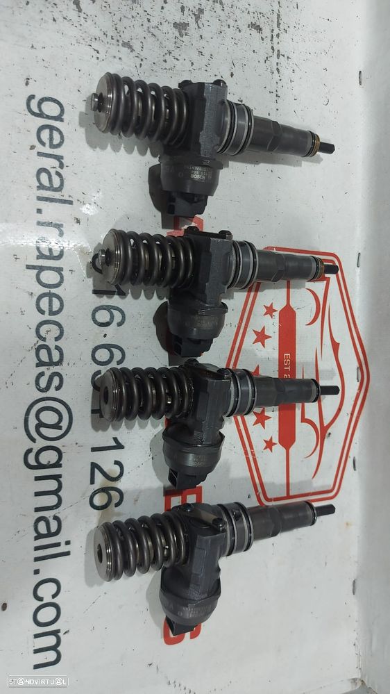 Conjunto 4 injetores BA PD 1.9 TDi Bosch VW Volkswagen Audi Seat Skoda 0414720215 Original - 4