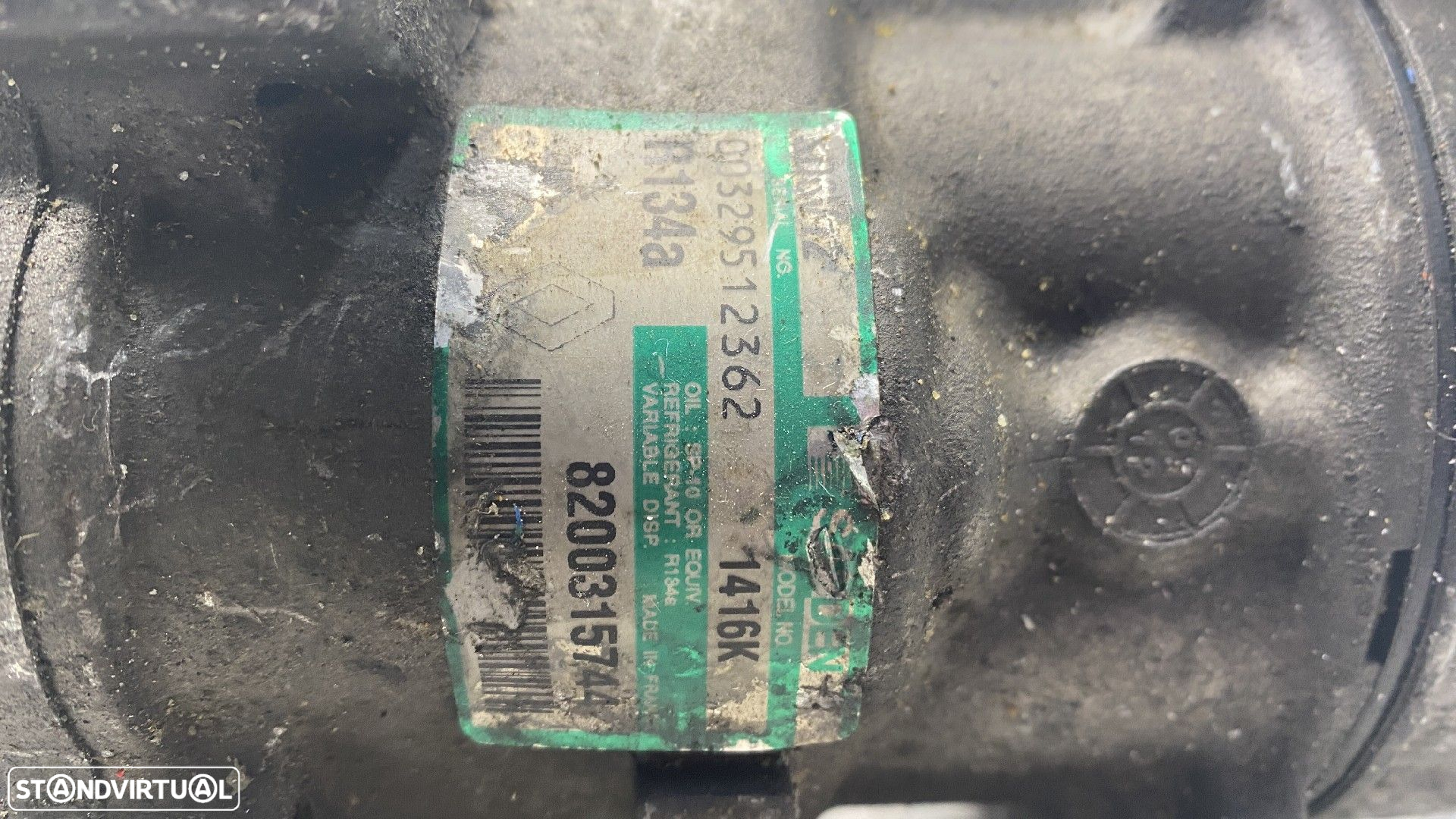 Compressor Ar Condicionado Renault Kangoo (Kc0/1_) - 4