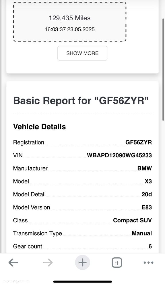 BMW X3 E83 skrzynia biegow 2.0 D 150 KM M47 manual 6B XDrive - 5