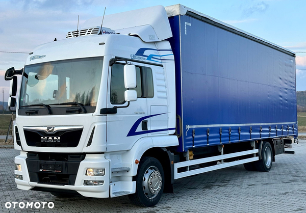 MAN TGM 15.290 / FIRANKA / 20 EUROPALET / AUTOMAT / SYPIALKA / DMC 16 T / 8 400 KG ŁADOWNOŚĆ
