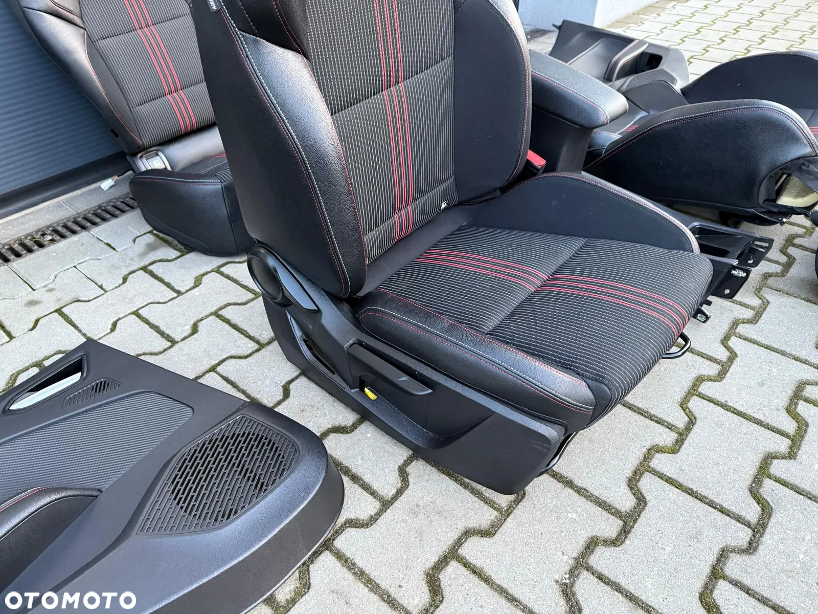 RENAULT CLIO V RS LINE 19- FOTELE KANAPA PODGRZEWANE TAPICERKI BOCZKI - 8