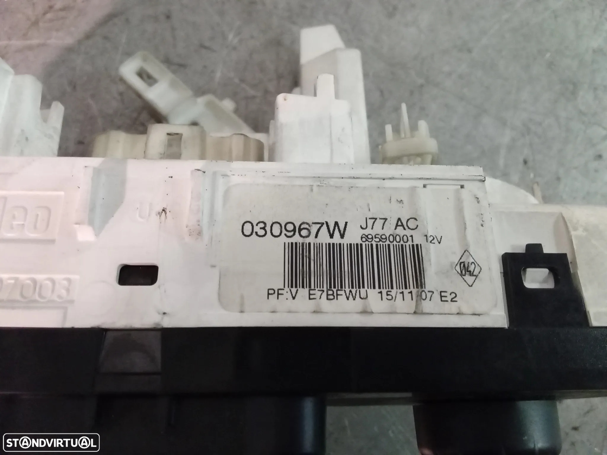 COMANDO SOFAGEM E AC RENAULT CLIO III - 2