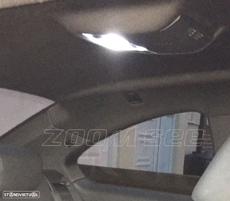 KIT COMPLETO 10 LAMPADAS LED INTERIOR BMW SERIE 3 E90 E91 E92 06-11 - 3